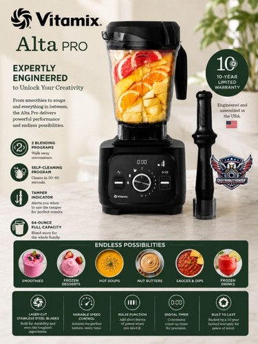 Vitamix alta pro professional - alta,
